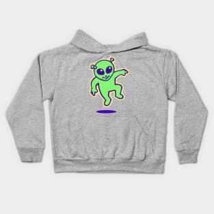 yoshi the alien v2 Kids Hoodie